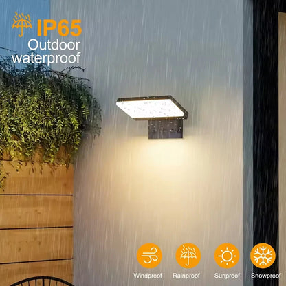 VisorGlow — Adjustable Outdoor Motion Sensor Wall Light