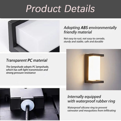 SentryGlow — Outdoor Motion Sensor Wall Light