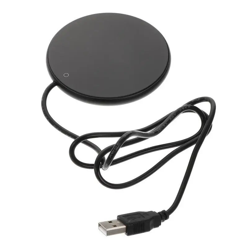Mug Warmer USB Coffee Cup Warmer for Desk, Thermostatic Heating Coaster for Coffee, Tea, Milk