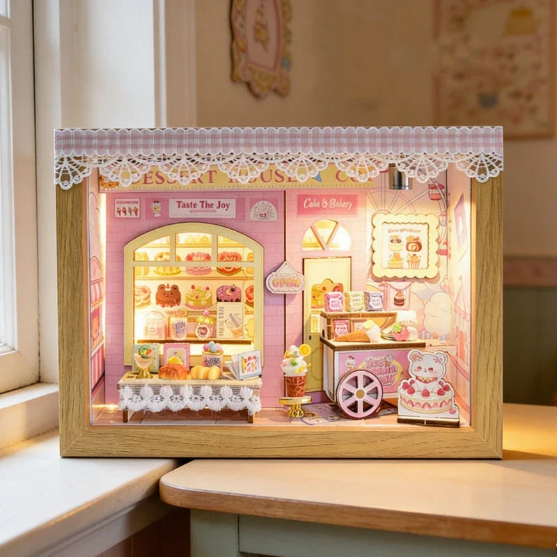 Dessert Store DIY Miniature House Kit