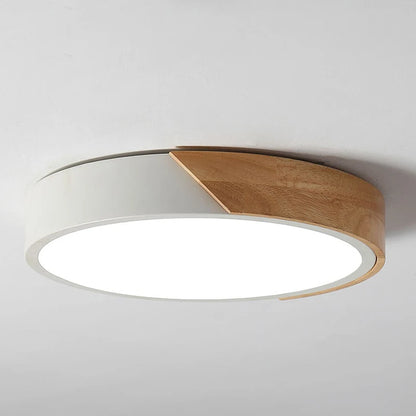 SlimGlow Ultra-Thin LED Ceiling Light — Flush Mount, 3 Colors, Multiple Sizes & Finishes