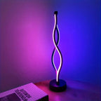WaveGlow — Sculptural Infinity LED Table Lamp