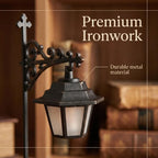 ShelfGlow — Iron Bookend Light, Halloween Bookshelf Decor