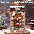 Kyoto Snow Whisper DIY Book Nook Kit