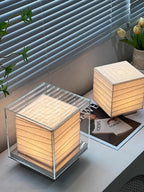 Shoji Cube Table Lamp