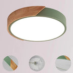 SlimGlow Ultra-Thin LED Ceiling Light — Flush Mount, 3 Colors, Multiple Sizes & Finishes