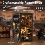 Craftsmanship Repair Shop DIY Book Nook Kit