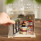 Store Bedroom Kitchen DIY Miniature House Kit