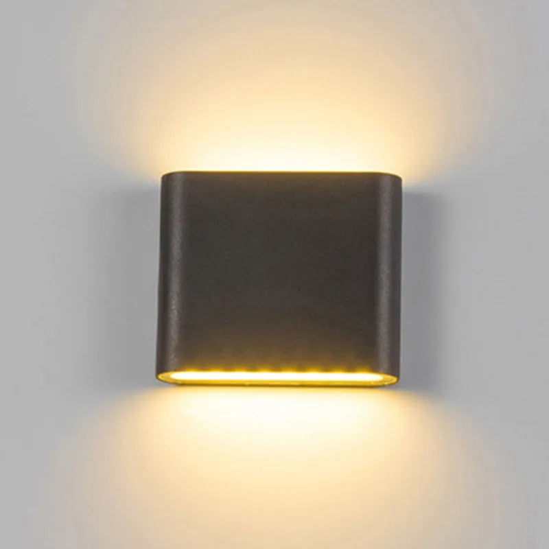PillowGlow — Rounded Outdoor LED Wall Sconce