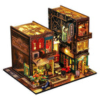 ES009 with music DIY Book Nook Kit