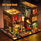 ES009 with music DIY Book Nook Kit