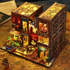 ES009 with music DIY Book Nook Kit