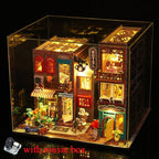 ES009 with music DIY Book Nook Kit