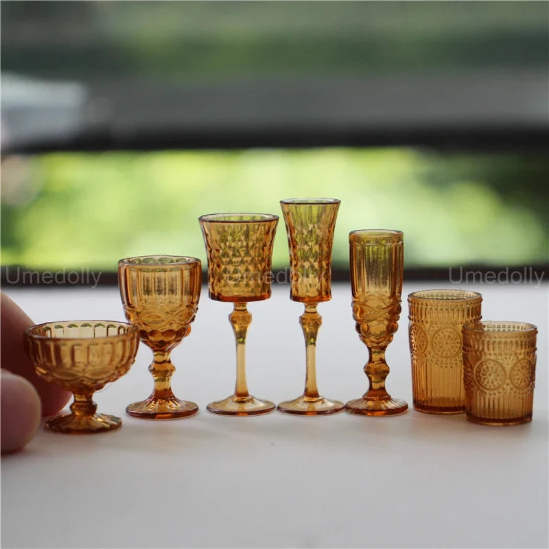 Dollhouse Glassware Set 1:6