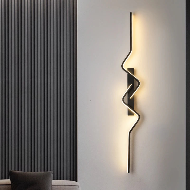 ZigGlow — Modern Sculptural LED Wall Sconce