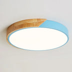 SlimGlow Ultra-Thin LED Ceiling Light — Flush Mount, 3 Colors, Multiple Sizes & Finishes