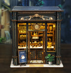 Coffee Shop DIY Miniature House Kit