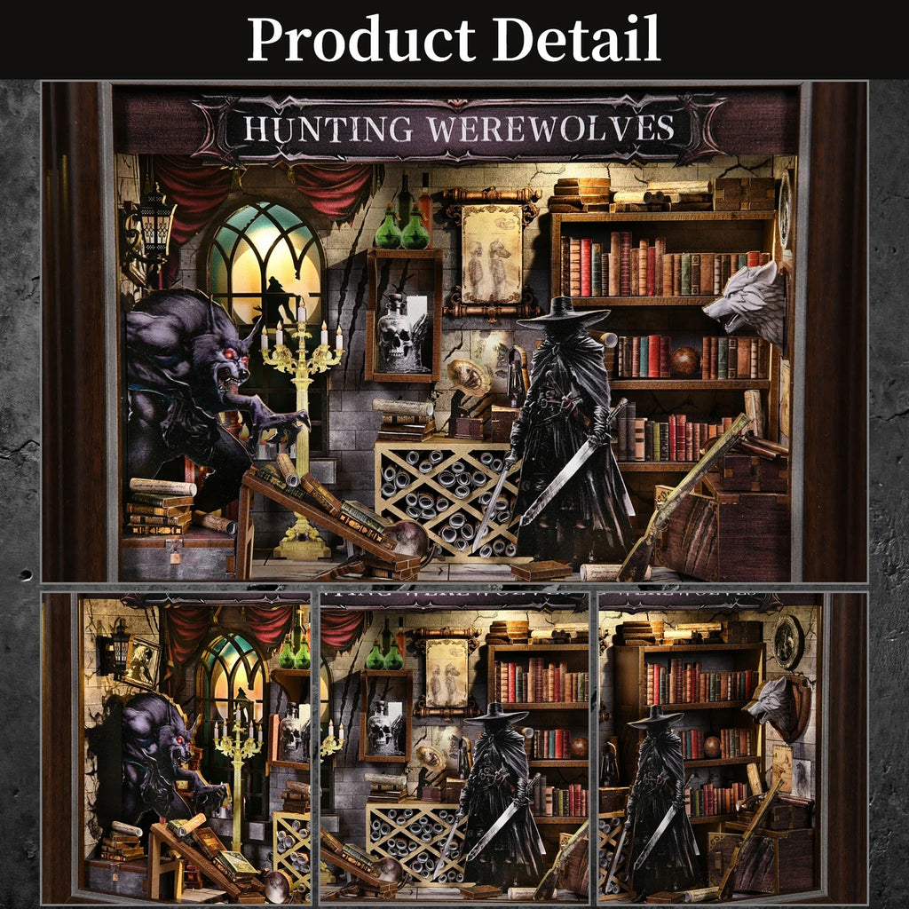 Werewolf Hunter DIY Book Nook Kit