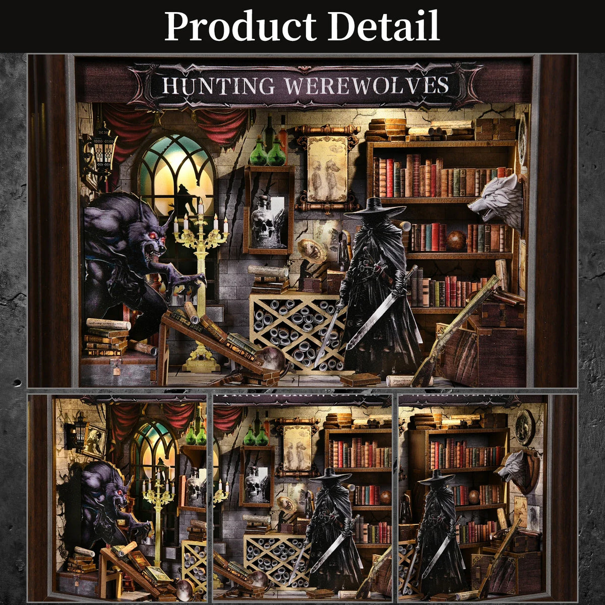 Werewolf Hunter DIY Book Nook Kit