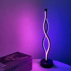 WaveGlow — Sculptural Infinity LED Table Lamp