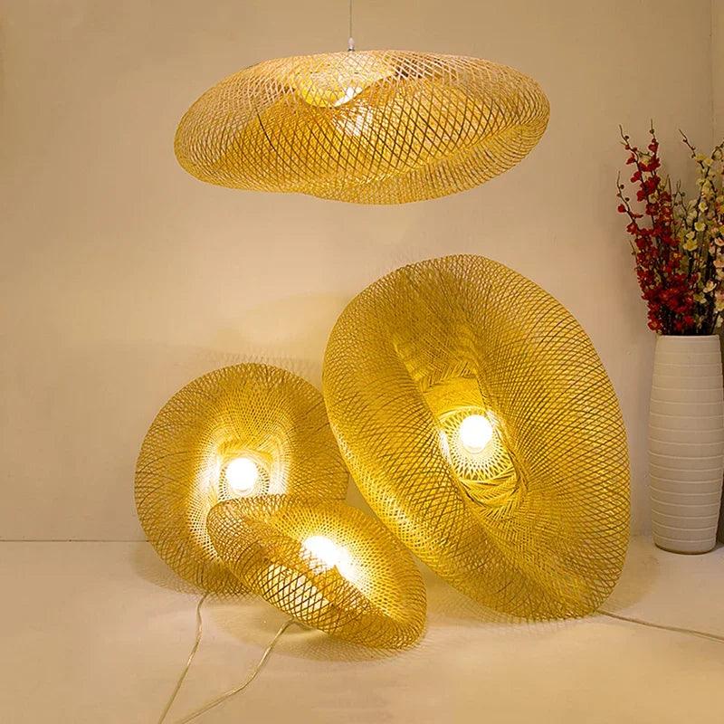 Ella Bamboo Chandelier Collection