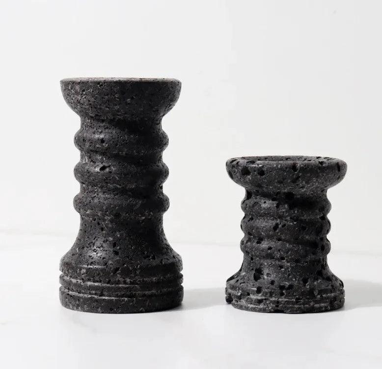 Timeless Stone Candle Holder