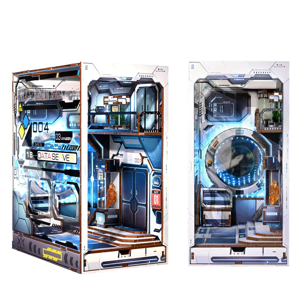 Sci Fi Alien Hub DIY Book Nook Kit