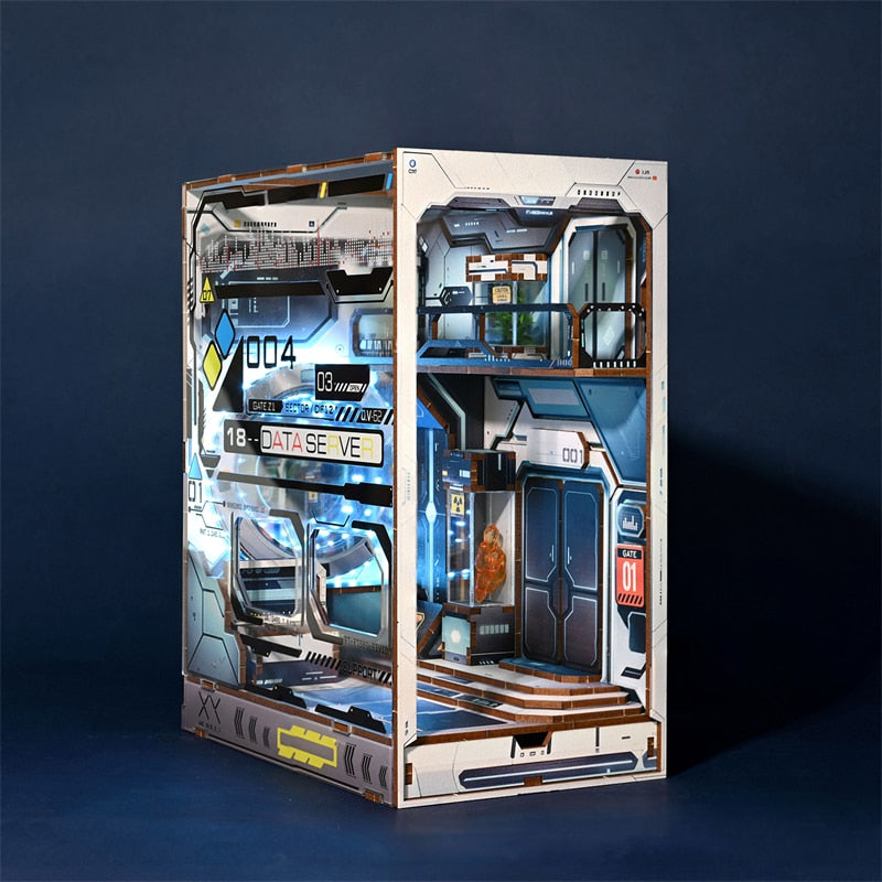 Sci Fi Alien Hub DIY Book Nook Kit