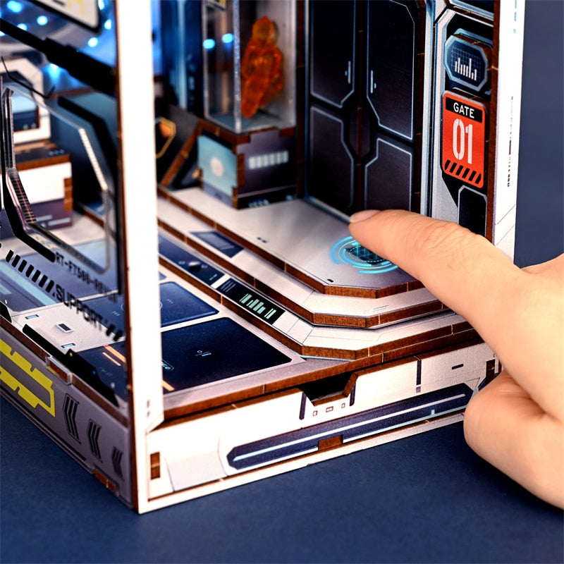 Sci Fi Alien Hub DIY Book Nook Kit