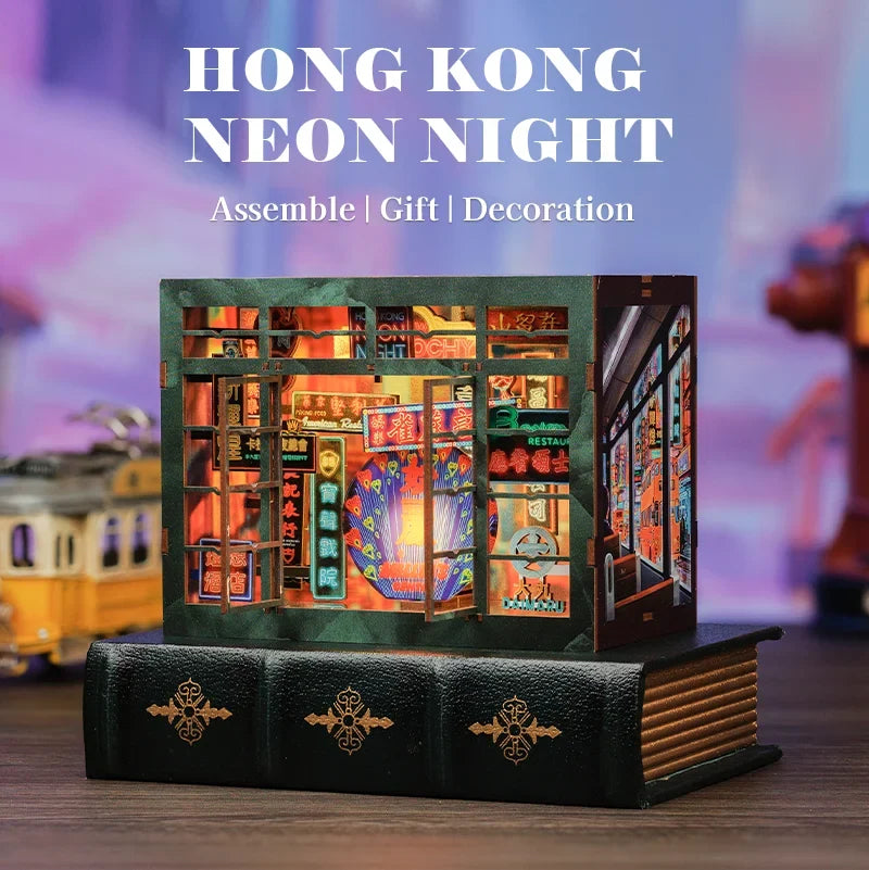 Christmas Party DIY Book Nook Kit