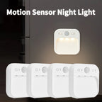 SenseGlow Motion Sensor Night Light — Rechargeable, Magnetic, USB-C, 3 Color Temps, Stick-On