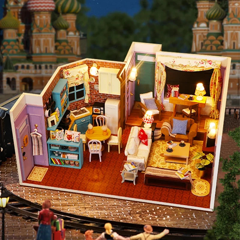 Monicas Apartment DIY Book Nook Kit