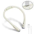 Neck Reading Light Rechargeable, Hands-Free LED Book Light for Reading in Bed, Knitting, Crafts
