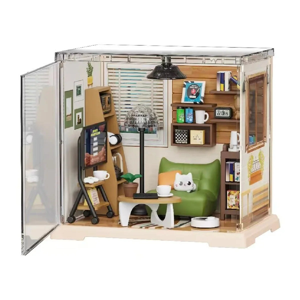 Store Bedroom Kitchen DIY Miniature House Kit
