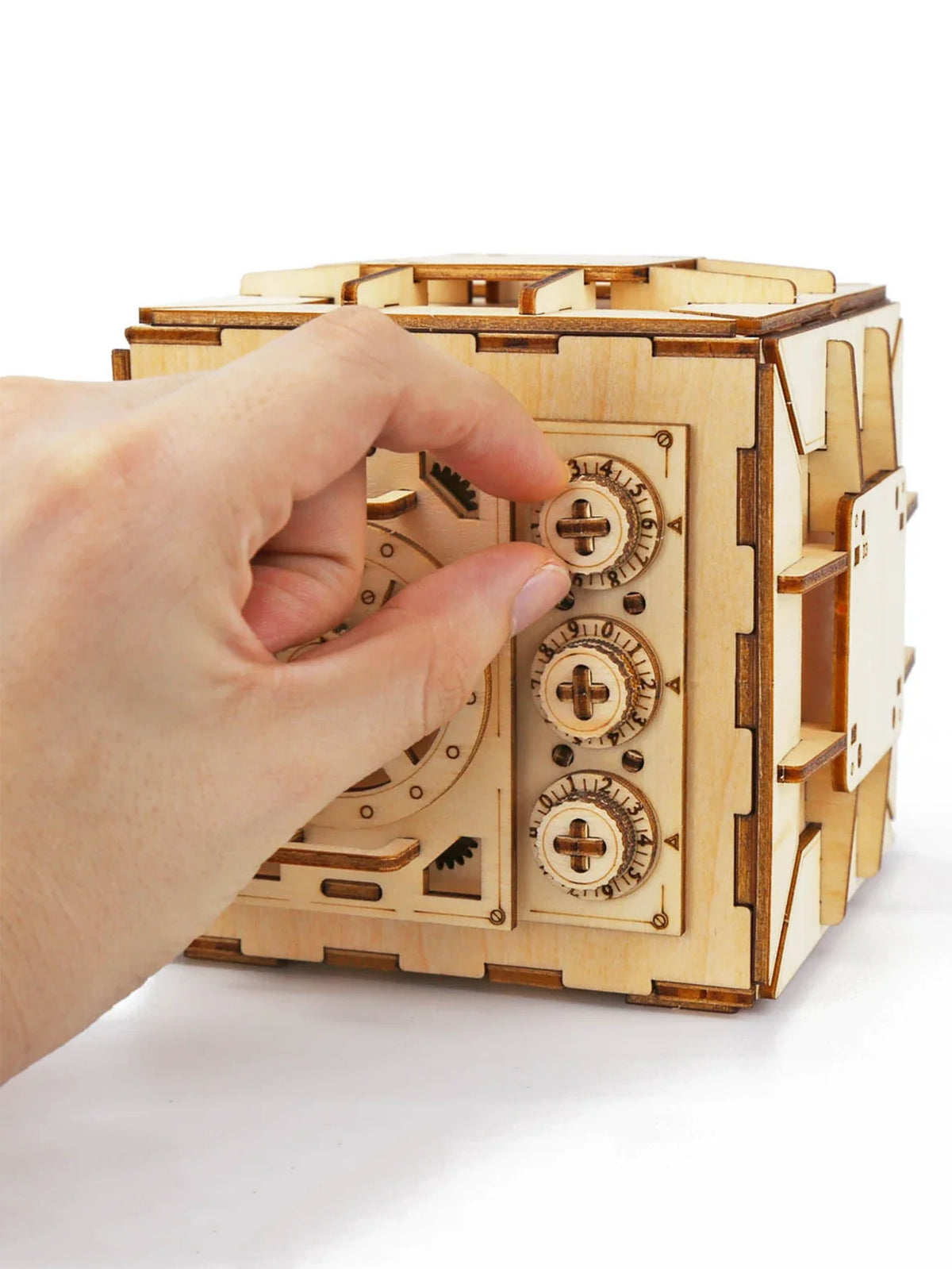 Locker Puzzle Box DIY 3D Wooden Puzzle Kit