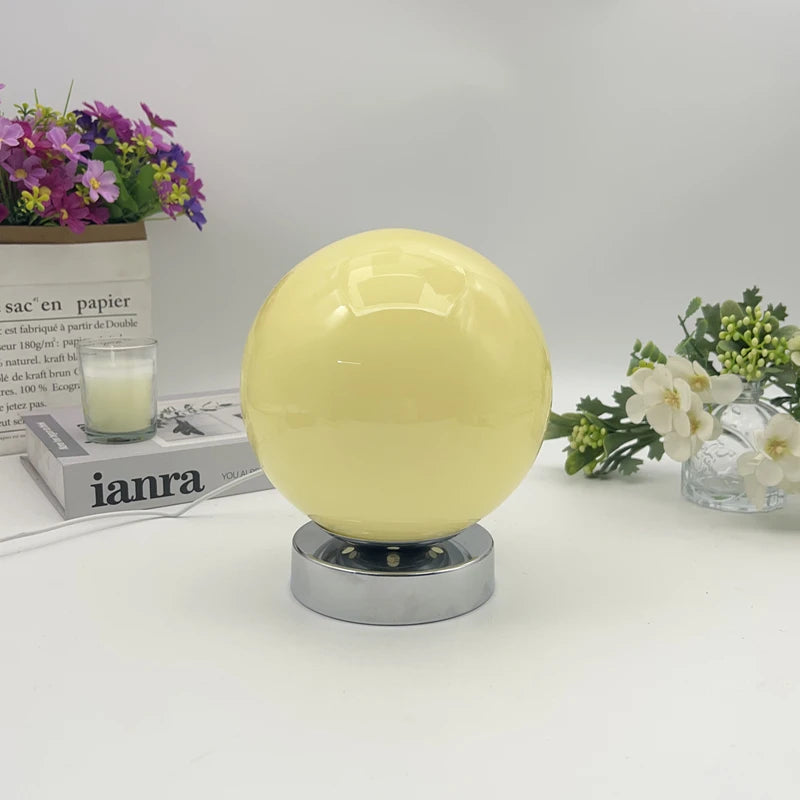OrbGlow — Vintage Glass Globe Table Lamp