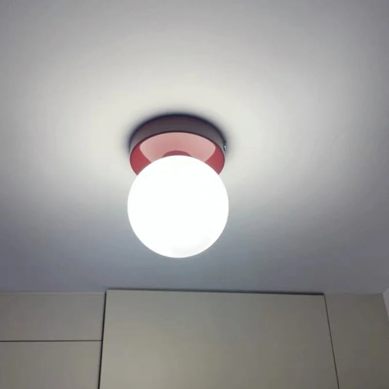 DotGlow — Colorful Globe LED Wall Sconce