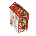 Christmas Window House DIY Book Nook Kit