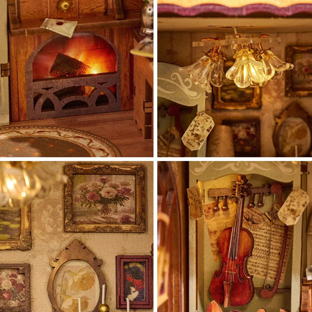 Old Flame Cottage DIY Book Nook Kit