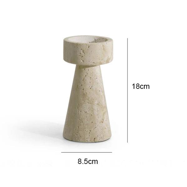 Minimalist Marble Candle Holder