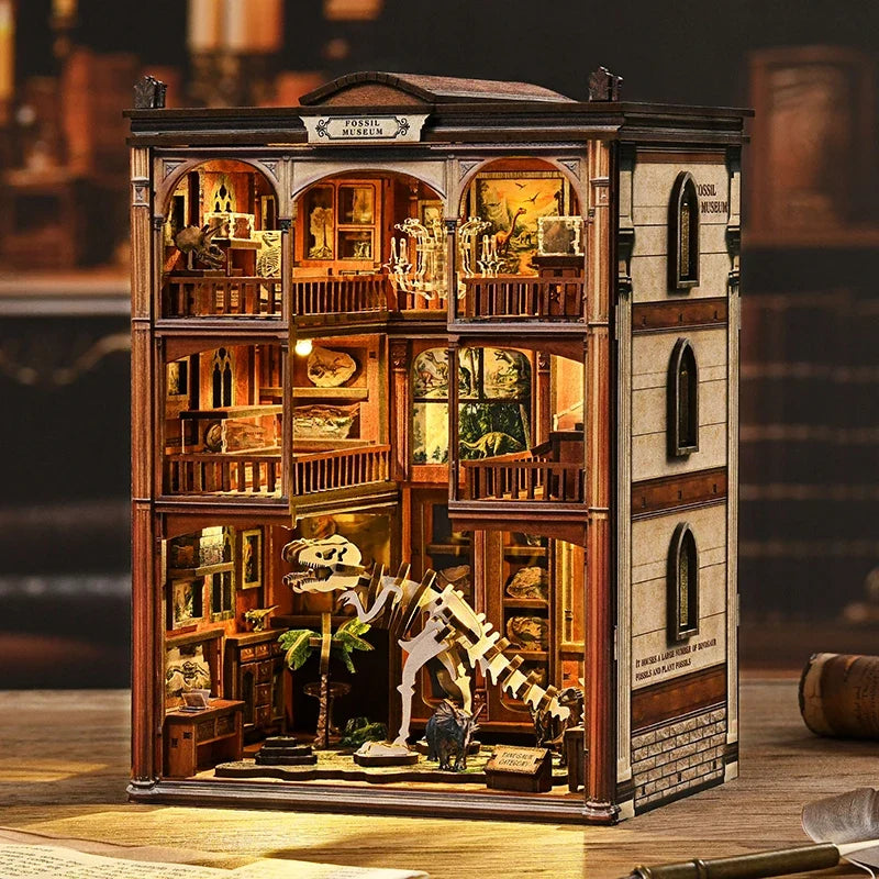 Fossil Museum DIY Book Nook Kit