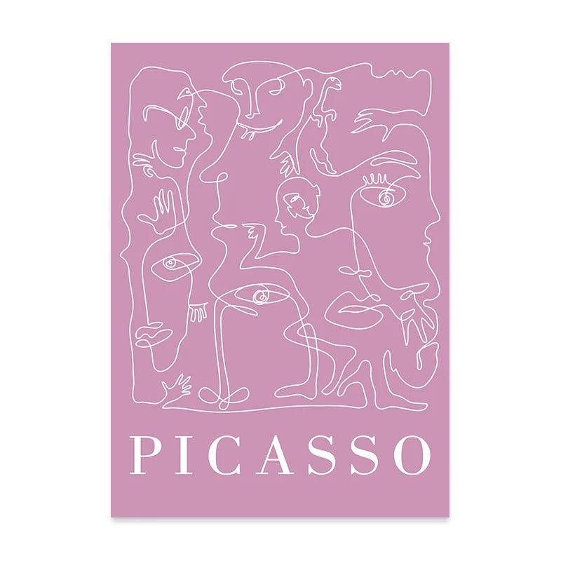 Pink Picasso Prints
