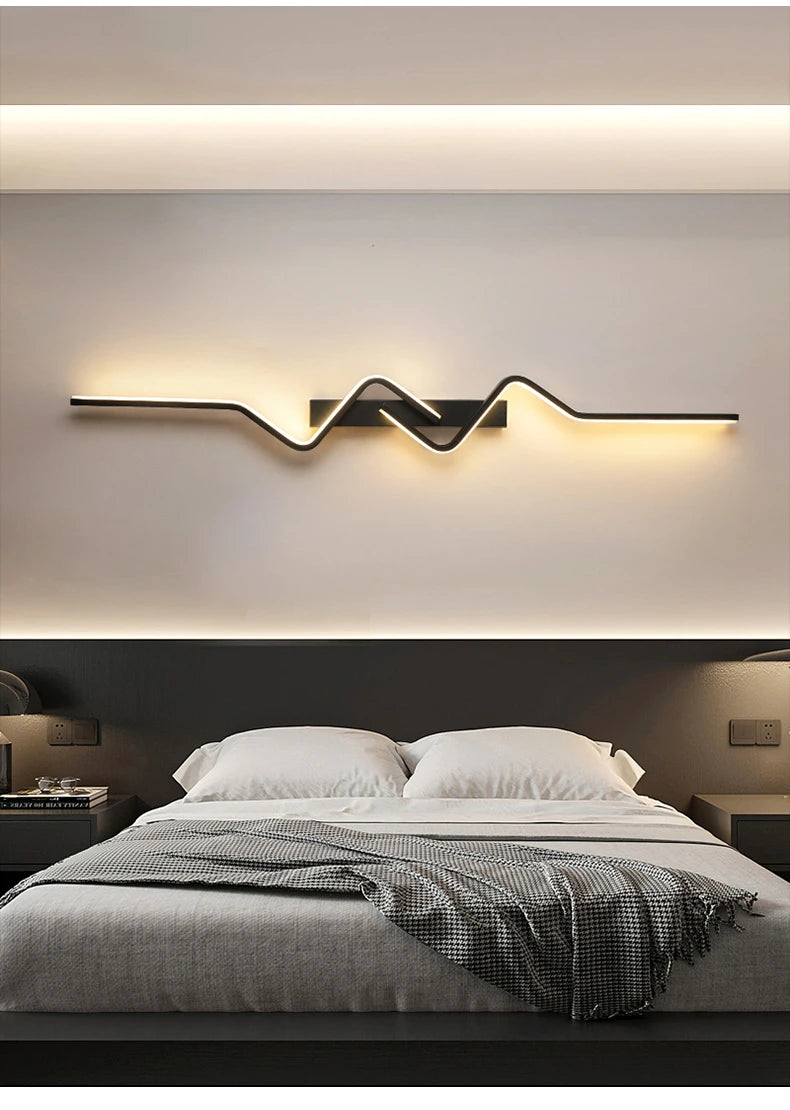 ZigGlow — Modern Sculptural LED Wall Sconce