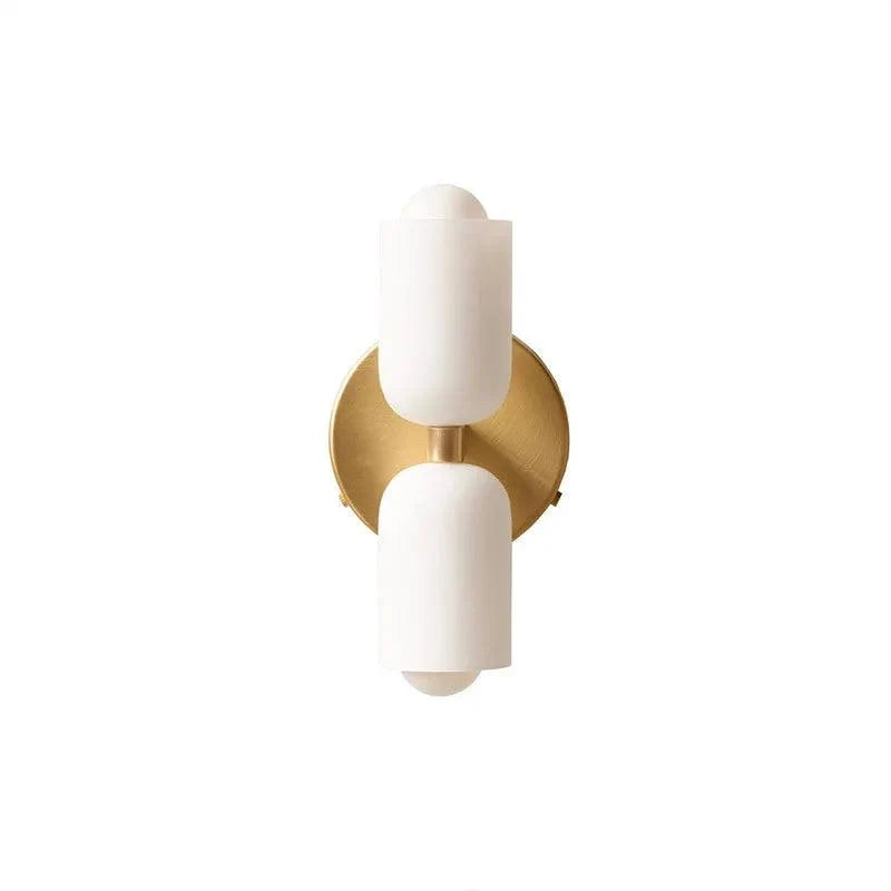 Creamy Glow Matt White Wall Lamp