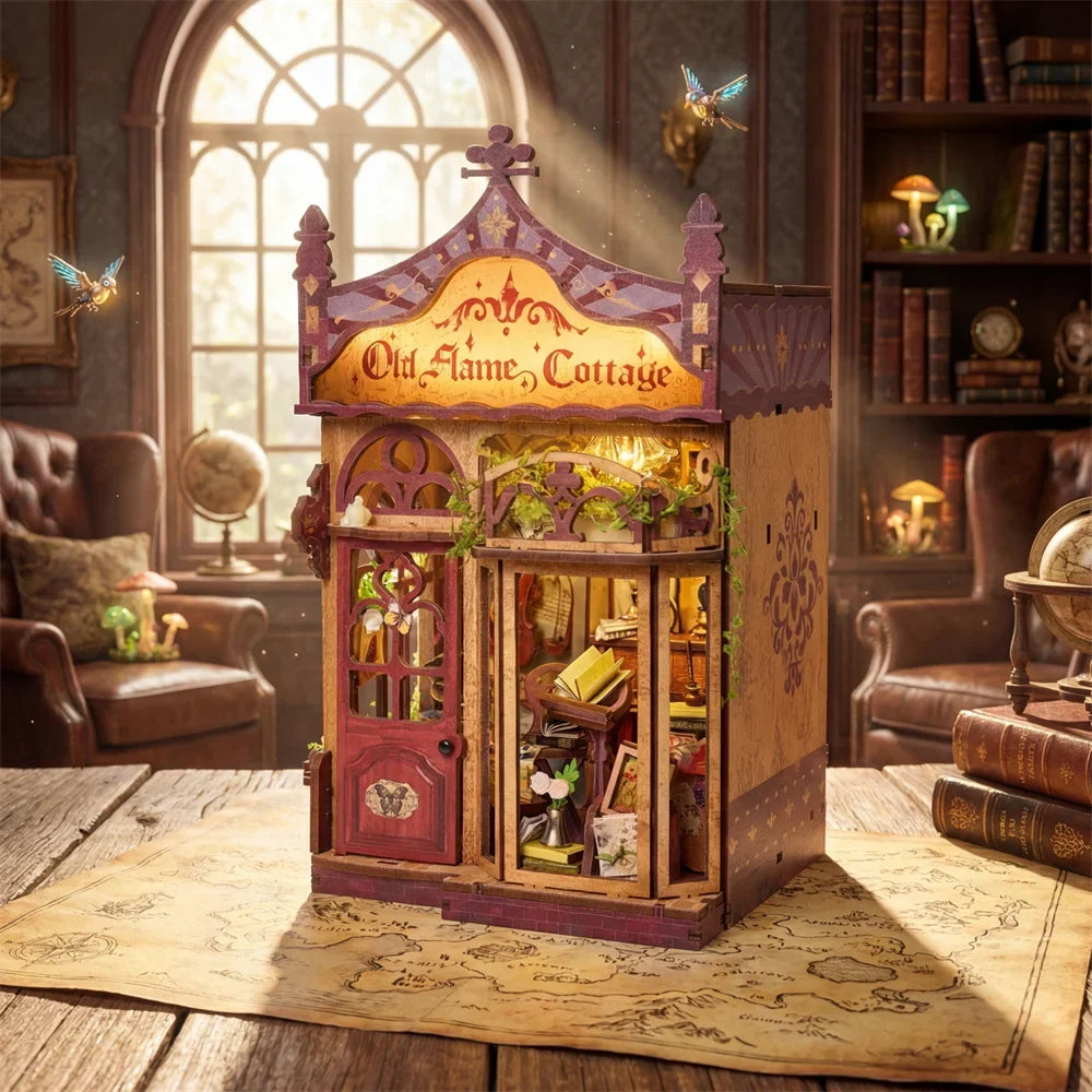 Old Flame Cottage DIY Book Nook Kit