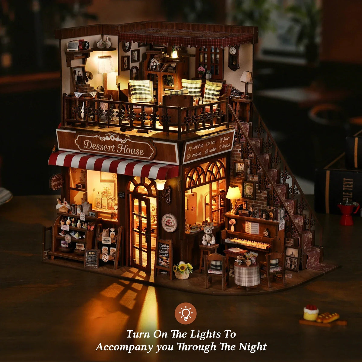 Cute Cake Shop DIY Book Nook Kit