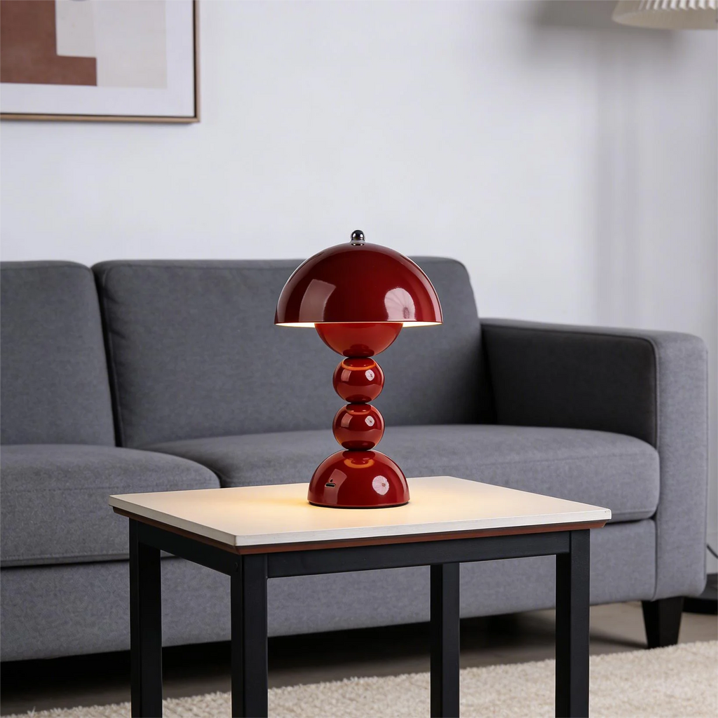PebbleGlow — Sculptural Rechargeable Table Lamp