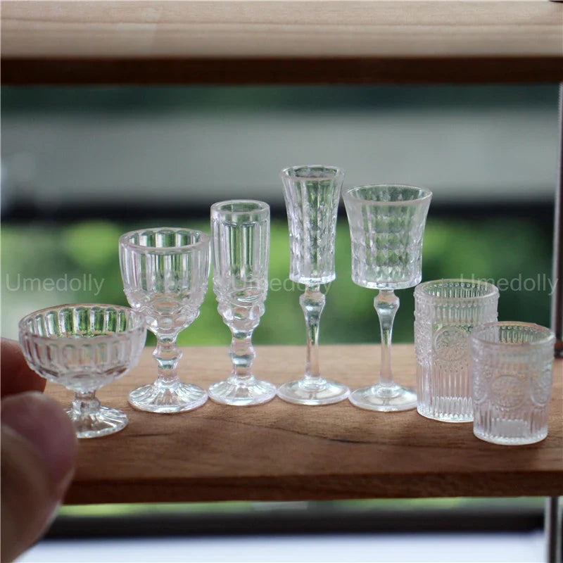 Dollhouse Glassware Set 1:6