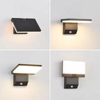 VisorGlow — Adjustable Outdoor Motion Sensor Wall Light