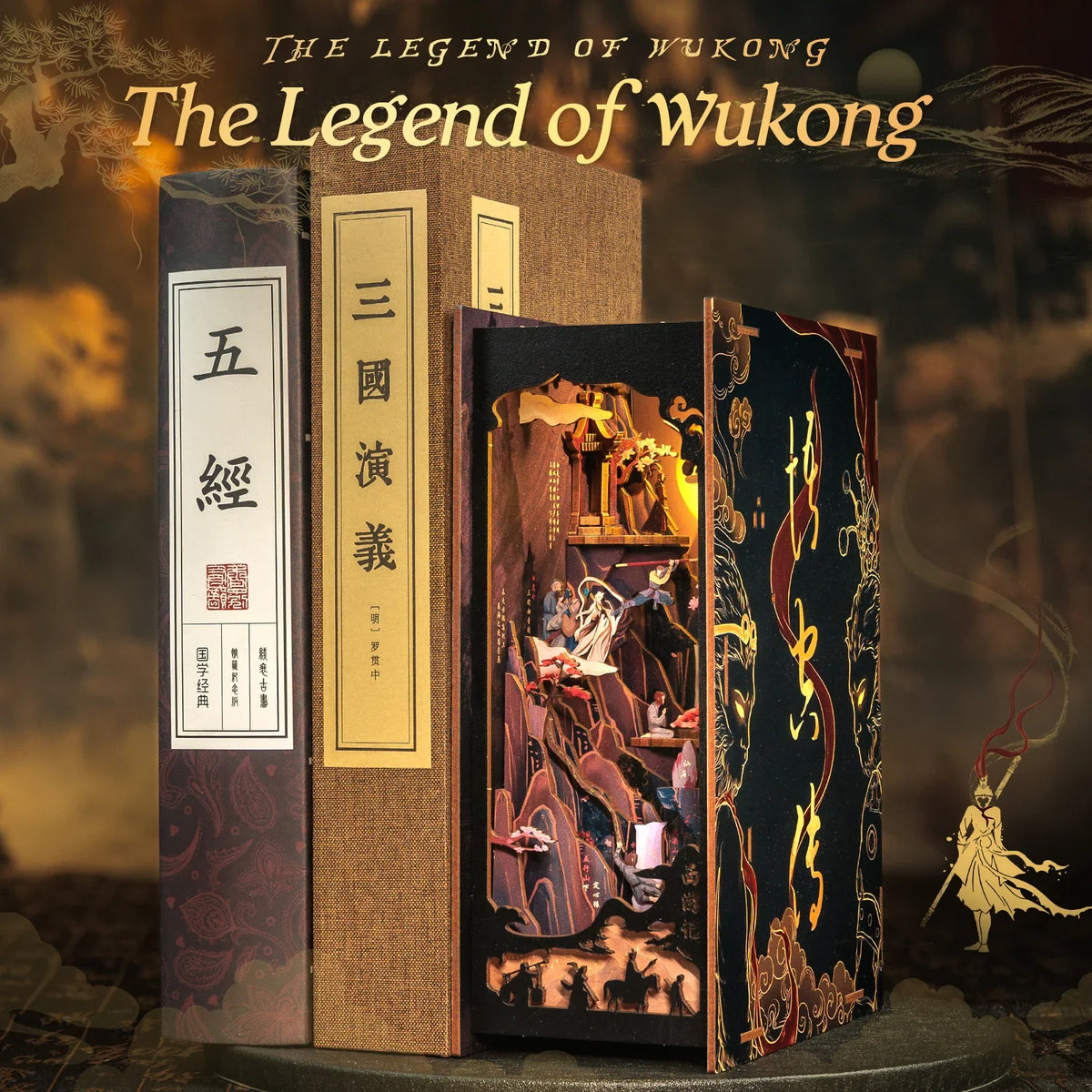 Chinese Style Book Nook Kit
